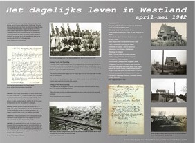expositie ‘Het dagelijks leven in Westland 1940-1945", paneel 1942