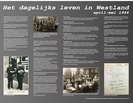 expositie ‘Het dagelijks leven in Westland 1940-1945’, paneel 1944